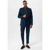 Tiavllya Fashion Mens 2 Pieces Suit Flat Tuxedos For Wedding (Blazer+Pants)