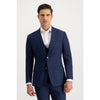 Tiavllya Fashion Mens Suit 3 Pieces Plaid Notch Lapel Tuxedos (Blazer+Vest+Pants)