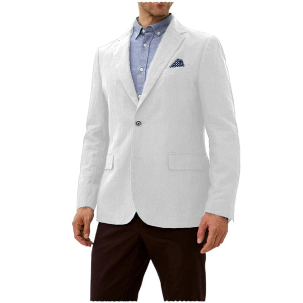 Tiavllya Fashion Mens Suit Blazer Notch Lapel Tuxedos For Wedding
