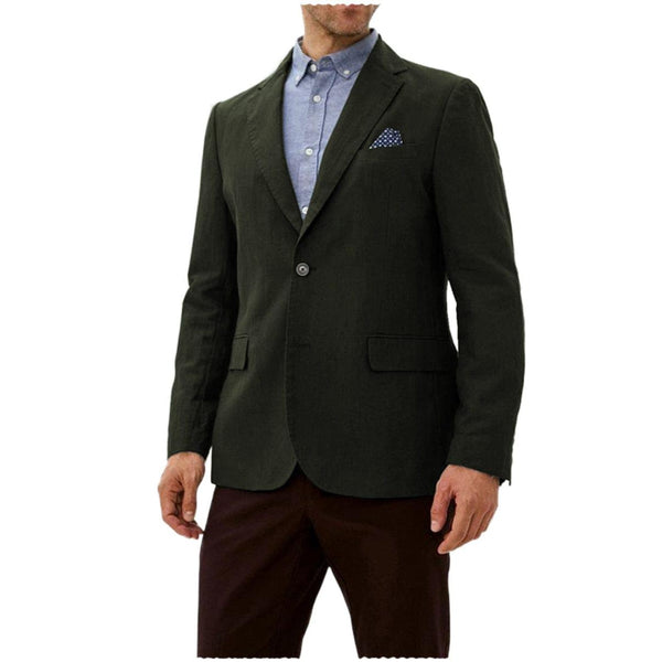 Tiavllya Fashion Mens Suit Blazer Notch Lapel Tuxedos For Wedding