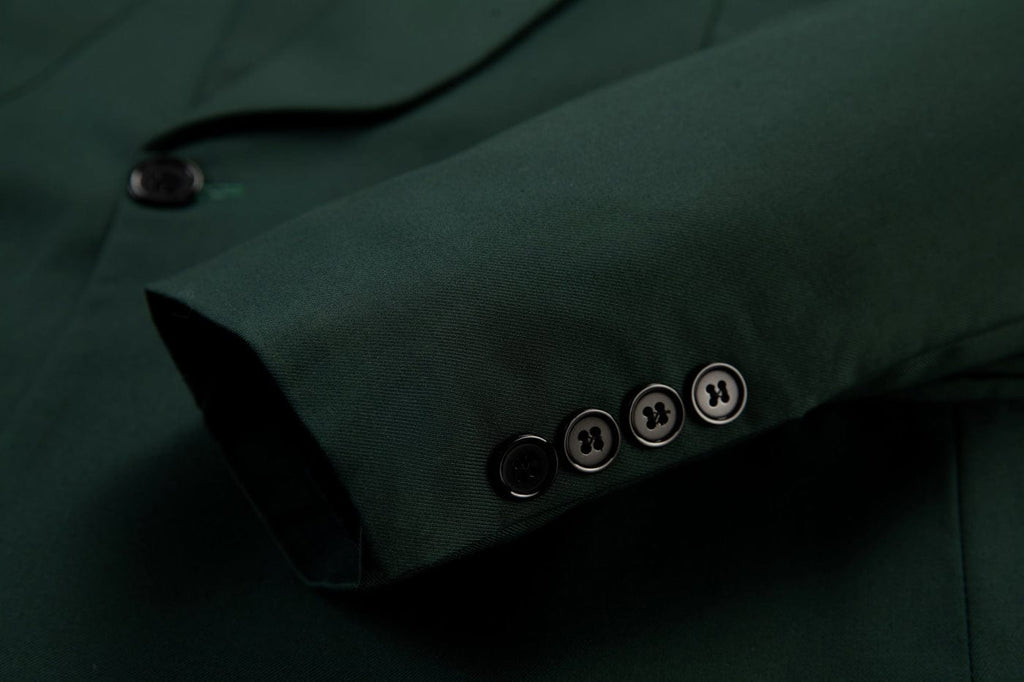 Tiavllya Fashion Mens Suit Double Breasts Shawl Lapel 2 Pieces (Blazer+Pants)