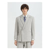 Tiavllya Fashionable 2-Piece Double-Breasted Men's Notch-Lapel Tuxedo Wedding Suit (Blazer + Pants)