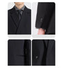Tiavllya Fashionable 2-Piece Double-Breasted Men's Notch-Lapel Tuxedo Wedding Suit (Blazer + Pants)