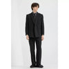 Tiavllya Fashionable 2-Piece Double-Breasted Men's Notch-Lapel Tuxedo Wedding Suit (Blazer + Pants)