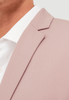 Tiavllya Formal 2 Pieces Mens Pink Suit Flat Notch Lapel Tuxedos For Wedding (Blazer+Pants)
