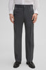 Tiavllya Formal Men's 2 Pieces Mens Suit Notch Lapel Striped Tuxedos (Blazer+Pants)
