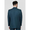 Tiavllya Formal Men's 2 Pieces Mens Suit Notch Lapel Striped Tuxedos (Blazer+Pants)