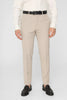 Tiavllya Formal Men's 3 Pieces Mens Suit Notch Lapel Striped Tuxedos (Blazer+Vest+Pants)