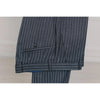 Tiavllya Formal Men's 3 Pieces Mens Suit Peak Lapel Striped Tuxedos (Blazer+Vest+Pants)