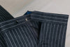 Tiavllya Formal Men's 3 Pieces Mens Suit Peak Lapel Striped Tuxedos (Blazer+Vest+Pants)