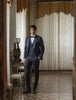 Tiavllya Formal Men's Suits Slim Fit 3 Pieces Peak Lapel Tuxedos (Blazer+Vest+ Pant)