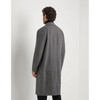 Tiavllya Formal Men's Wool Herringbone Stand Collar Blazer