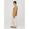 Tiavllya Men's 2 Pieces Mens Blazer Notch Lapel Linen For Wedding