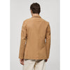 Tiavllya Men's 2 Pieces Mens Blazer Notch Lapel Linen For Wedding