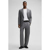 Tiavllya Men's Casual 2 Pieces Mens Suit Tweed Notch Lapel Tuxedos (Blazer+Pants)