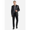 Tiavllya Men's Fashion Gradient Sequined Tuxedo Suit Notch lapel Men's Suit (Blazer + Pants)