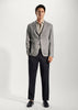 Tiavllya Menseventwear Formal Men's Houndstooth Notch Lapel Blazer