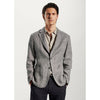 Tiavllya Menseventwear Formal Men's Houndstooth Notch Lapel Blazer
