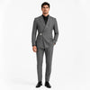 Tiavllya Tiavllya 2 Piece Men's Suit with Metal Clasp Slim Fit Tuxedo Suit (Blazer+Pants)