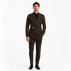 Tiavllya Tiavllya 2 Piece Stylish Suit with Metal Clasp Slim Fit Tuxedo For Men