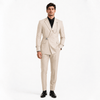Tiavllya Tiavllya 2 Piece Stylish Suit with Metal Clasp Slim Fit Tuxedo For Men
