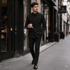 Tiavllya Tiavllya 2 Piece Stylish Suit with Metal Clasp Slim Fit Tuxedo For Men