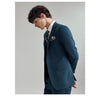 Tiavllya Tiavllya Business Men's 3 Pieces Mens Suit Notch Lapel Solid Tuxedos (Blazer+vest+Pants)