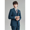 Tiavllya Tiavllya Business Men's 3 Pieces Mens Suit Notch Lapel Solid Tuxedos (Blazer+vest+Pants)