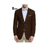 Tiavllya Tiavllya Bussines Men's 2 Pieces Mens Blazer Notch Lapel Linen For Wedding