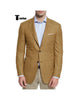 Tiavllya Tiavllya Bussines Men's 2 Pieces Mens Blazer Notch Lapel Linen For Wedding