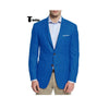 Tiavllya Tiavllya Bussines Men's 2 Pieces Mens Blazer Notch Lapel Linen For Wedding