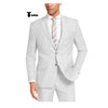 Tiavllya Tiavllya Casual Men's 2 Pieces Suit Notch Lapel Linen For Wedding (Blazer+Pants)