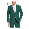 Tiavllya Tiavllya Casual Men's 2 Pieces Suit Notch Lapel Linen For Wedding (Blazer+Pants)