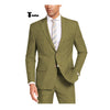 Tiavllya Tiavllya Casual Men's 2 Pieces Suit Notch Lapel Linen For Wedding (Blazer+Pants)