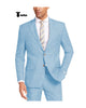 Tiavllya Tiavllya Casual Men's 2 Pieces Suit Notch Lapel Linen For Wedding (Blazer+Pants)