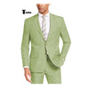 Tiavllya Tiavllya Casual Men's 2 Pieces Suit Notch Lapel Linen For Wedding (Blazer+Pants)