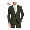 Tiavllya Tiavllya Casual Men's 2 Pieces Suit Notch Lapel Linen For Wedding (Blazer+Pants)