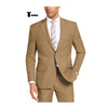Tiavllya Tiavllya Casual Men's 2 Pieces Suit Notch Lapel Linen For Wedding (Blazer+Pants)