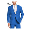 Tiavllya Tiavllya Casual Men's 2 Pieces Suit Notch Lapel Linen For Wedding (Blazer+Pants)