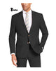 Tiavllya Tiavllya Casual Men's 2 Pieces Suit Notch Lapel Linen For Wedding (Blazer+Pants)
