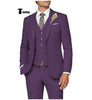 Tiavllya Tiavllya Casual Men's 3 Pieces Mens Suit Notch Lapel Linen For Wedding (Blazer+vest+Pants)