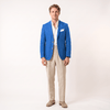 Tiavllya Tiavllya Casual Men's Blazer Peak Lapel Linen For Wedding