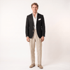 Tiavllya Tiavllya Casual Men's Blazer Peak Lapel Linen For Wedding