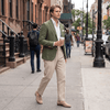 Tiavllya Tiavllya Casual Men's Blazer Peak Lapel Linen For Wedding