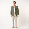 Tiavllya Tiavllya Casual Men's Blazer Peak Lapel Linen For Wedding
