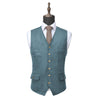 Tiavllya Tiavllya Casual Men's Fashion Suede V Neck Waistcoat Denim Vest