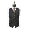 Tiavllya Tiavllya Casual Men's Fashion Suede V Neck Waistcoat Denim Vest