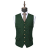 Tiavllya Tiavllya Casual Men's Fashion Suede V Neck Waistcoat Denim Vest