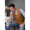 Tiavllya Tiavllya Casual Men's Fashion Suede V Neck Waistcoat Denim Vest