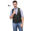 Tiavllya Tiavllya Casual Men's Herringbone V Neck Waistcoat